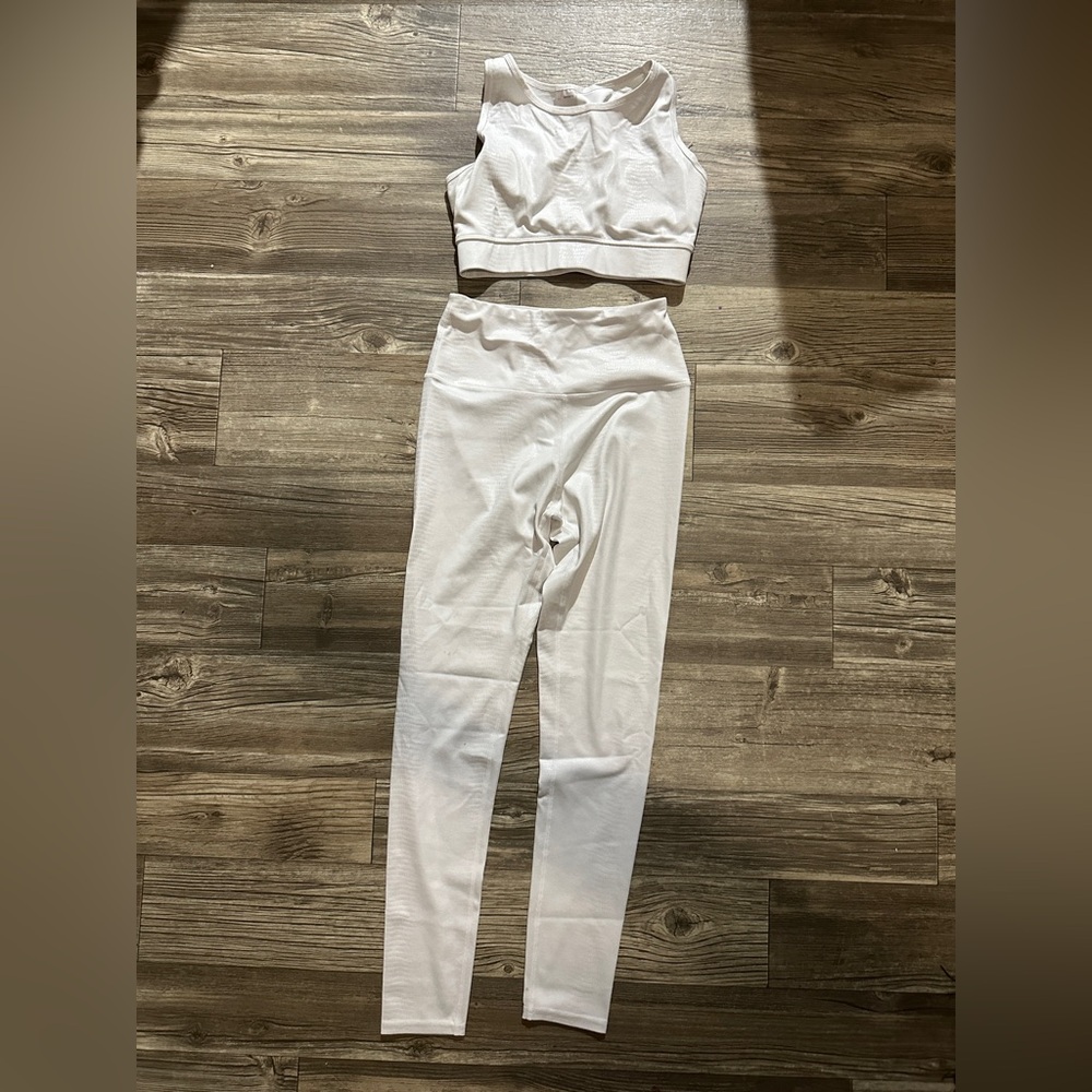 LA Society White Leggings